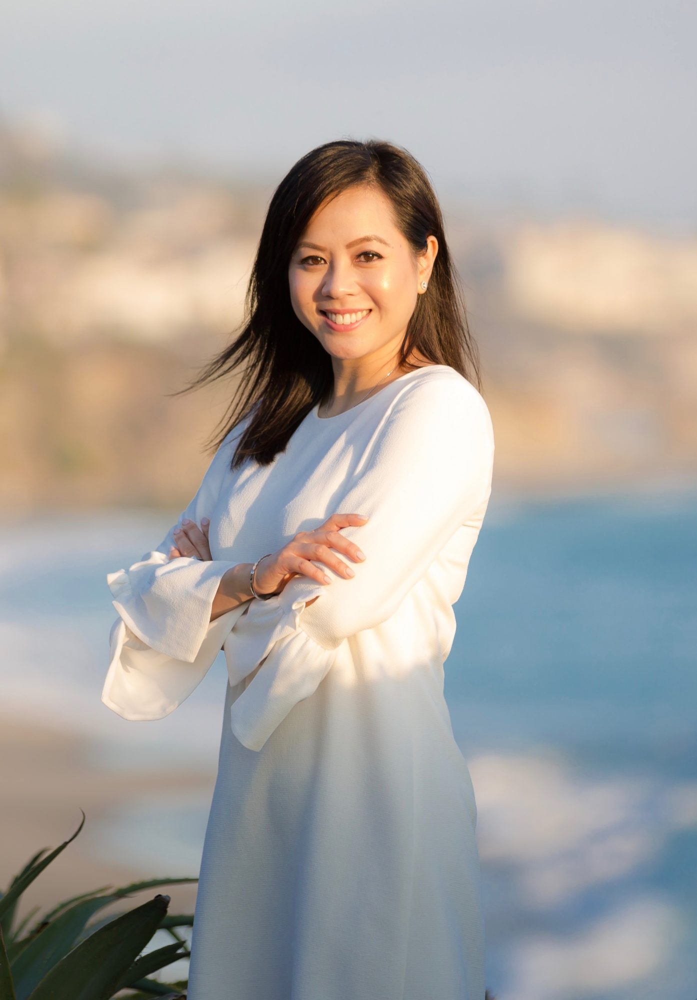 Asian Female Dentist Smiling